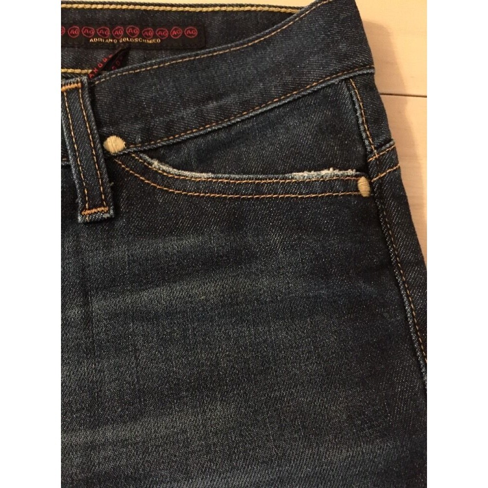 Adriano Goldschmied Women's Jeans The Legend Flare Stretch Size 27 X 32" - Picture 5 of 11